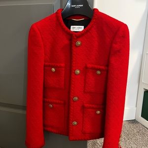 Brand new tweed YSL jacket